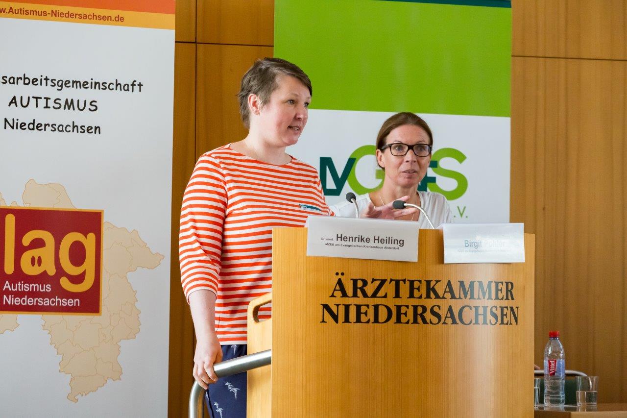 Dr. Henrike Heiling und Birgit Pohler, Medizinisches Zentrum für erwachsene Menschen mit Behinderungen am evangelischen Krankenhaus Alsterdorf Hamburg
